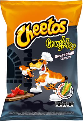 Hands free with Cheetos!